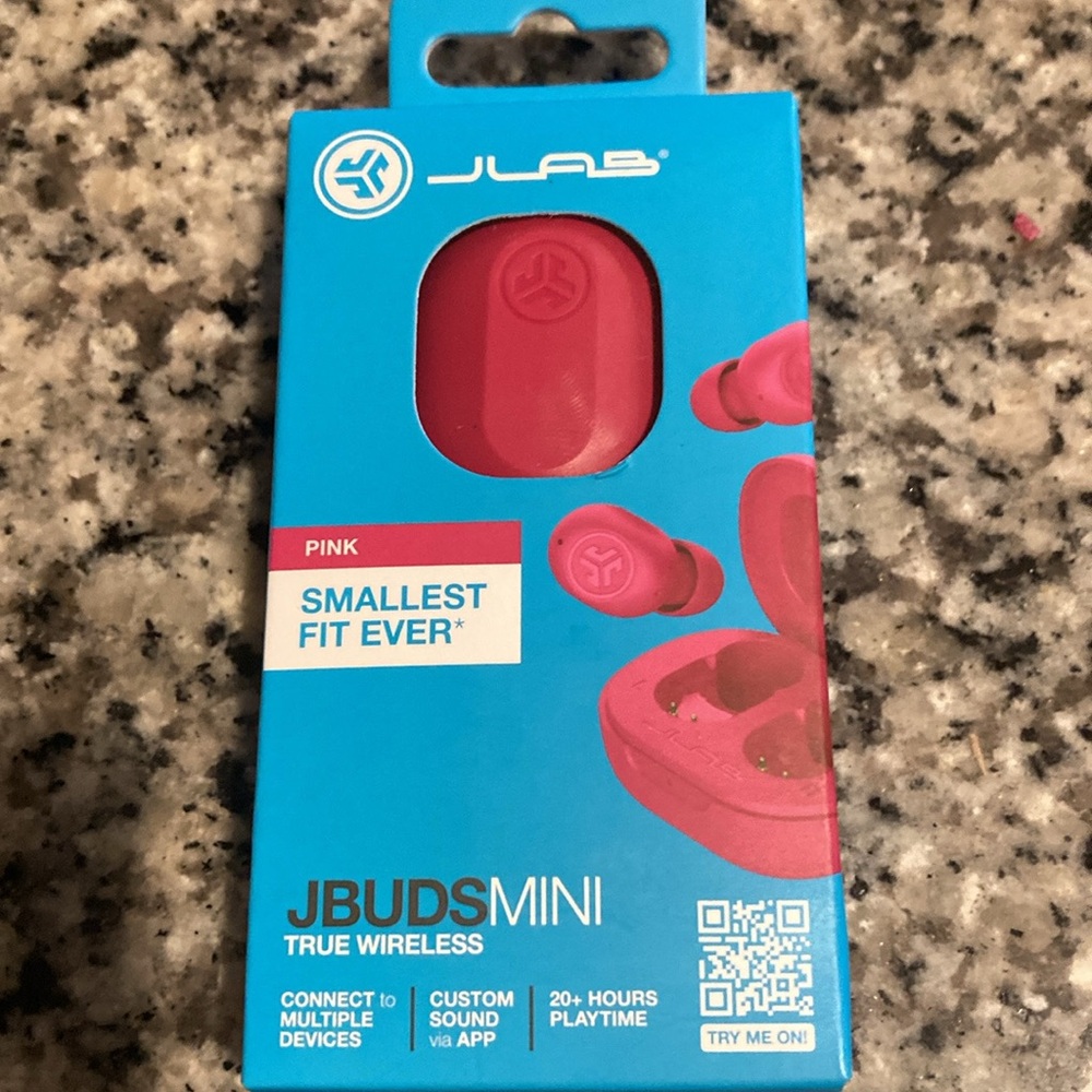 JLab JBuds Mini True Wireless Earbuds - Pink